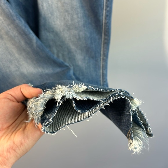 Judy Blue Skylar High Waist Hem Detail Skinny Jeans Size 24W - Picture 8 of 16